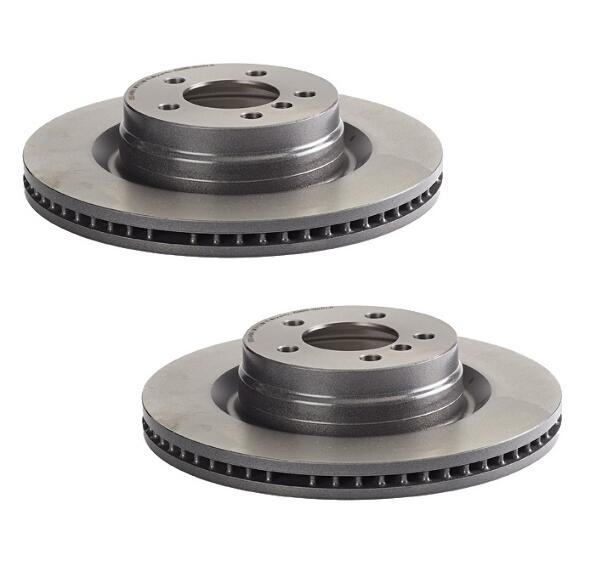 Land Rover Brakes Kit Brembo Pads and Rotors Front (344mm) (Ceramic